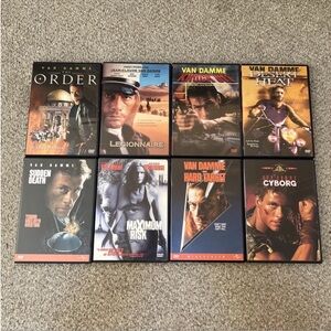 Jean-Claude Van Damme Action Movie DVD Collection / 8 Films